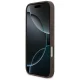 Guess 4G Classic dėklas, skirtas iPhone 17, rudas