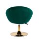 Kosmetologinė kėdė 4Rico QS-BL12G Velvet, žalia