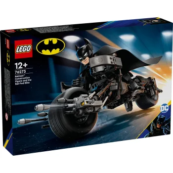 LEGO DC Super Heroes 76273 Betmeno konstruojama figūrėlė su Batpod