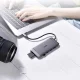 Choetech HUB-M15 9-in-1 USB-C šakotuvas (HDMI, VGA, RJ45, SD/TF), pilkas