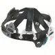 Apsauginis šalmas uvex pheos planet B-WR, 52-61 cm, baltas