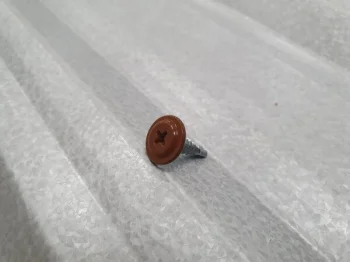 Savisriegiai profiliuotai metalinei tvorai 4.2x16 mm, RAL 8019