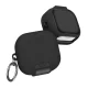 Dėklas Tech-Protect Slim Hook skirtas Samsung Galaxy Buds 4 / 4 Pro, juodas