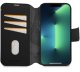 Decoded Leather Detachable Wallet for iPhone 14 Plus, Black