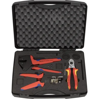 KNIPEX 97 91 01 įrankių lagaminas fotovoltinėms sistemoms