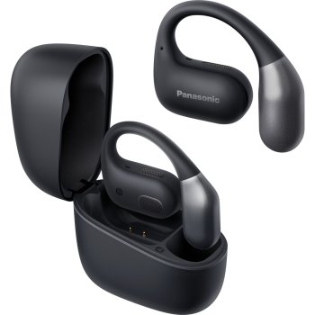 Belaidės atviro tipo ausinės Panasonic RB-F10DE-K, juodos