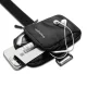 Sportinis rankos dėklas telefonui Spigen Dynamic Shield A702 iki 6.9\", juodas
