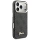 Guess 4G Script MagSafe dėklas, skirtas iPhone 17 Pro, juodas