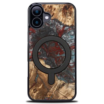 Bewood Unique Case for iPhone 16 - Planets Pluto with MagSafe