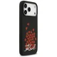 Karl Lagerfeld Silicone Heart Sign Logo MagSafe Phone Case Cover iPhone 17 Pro Max - Black
