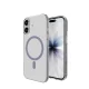 Puro Lite Mag dėklas, skirtas iPhone 17, skaidrus su rožiniu žiedu