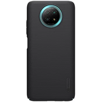 Nillkin Super Frosted Shield dėklas telefonui Xiaomi Redmi Note 9T 5G, juodas
