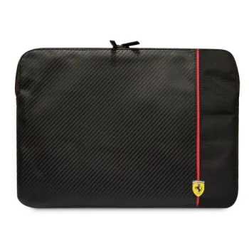 „Ferrari Carbon&Smooth“ nešiojamojo kompiuterio (14") dėklas, juodas