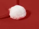 Kalėdiniai kėdžių užvalkalai-kepurės, 6 vnt., raudoni