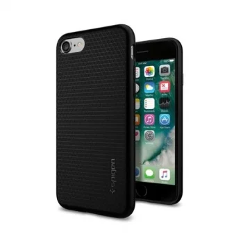 Spigen Liquid Air dėklas Apple iPhone 7 / 8 / SE 2020 / 2022, juodas