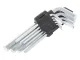9 Piece Allen Hex Key Wrench Set 1.5-10mm Metric L-Shape