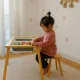 Kruzzel medinis sensorinis veiklos stalas su kėde 26366