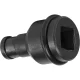Antgalių adapteris Makita 134873-0 1/2\" - 1/4\", juodas
