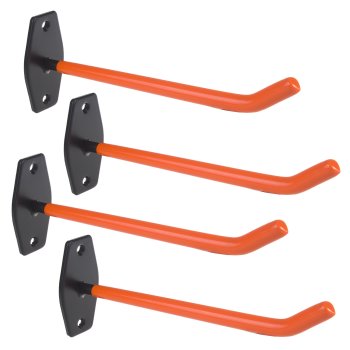 Maclean MC-437 sieninių laikiklių komplektas, 4 vnt., iki 60 kg