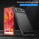 Google Pixel 6 lankstus dėklas Carbon TPU, juodas