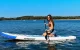 Pripučiama SUP irklentė FunWater SUPFW05B Tiki 3.2 m su priedais, mėlyna-balta