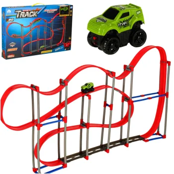 Magnetinė automobilių trasa Anti-Gravity, 123 cm, 120 elementų