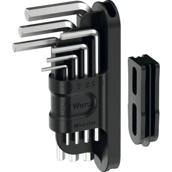 Šešiakampių raktų rinkinys Wera Tool-Check Modular Hex Key Set 1, 7 dalių