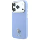 Dėklas Guess Saffiano Small 4G MagSafe telefonui iPhone 18 Pro Max / 17 Pro Max, šviesiai mėlynas
