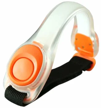 Adjustable LED Armband Wristband Light Strip Reflector for Cyclists