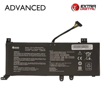 Nešiojamojo kompiuterio baterija Asus C21N1818, 4550 mAh, Extra Digital