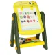 Double-sided Magnetic Dry Erase Board for Kids with Chalk, Dinosaur Design