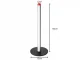 LED Floor Lamp 50cm, 3 Light Colors, Dimmable, Black