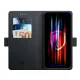 Atverčiamas dėklas 3mk Wallet Case skirtas Samsung Galaxy S26 FE, juodas