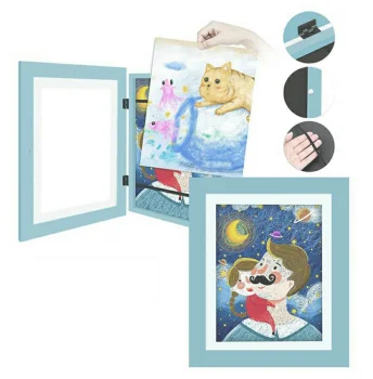 A4 Photo Frame, Blue