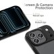 Dėklas iPhone 17 Pro telefonui Tech-Protect MagMat, matinis juodas