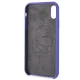 Karl Lagerfeld Silicone dėklas Apple iPhone XR, violetinis