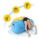 Inflatable Gymnastics Roller 4FIZJO Air Barrel 100 x 75 cm, Blue