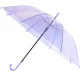 Permatomas automatinis skėtis BQ13C, violetinis