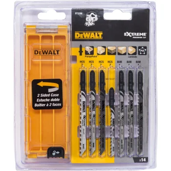 Siaurapjūklio pjūklelių rinkinys DeWalt DT2298-QZ, 14 vnt.