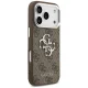 Dėklas Guess 4G Big 4G Classic Logo, skirtas iPhone 17 Pro, rudas / sidabrinis