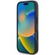 BMW Leather Hot Stamp dėklas, skirtas iPhone 16 Pro, juodas