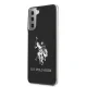 Samsung Galaxy S21 (SM-G991) US Polo Shiny Big Logo Case Cover (USHCS21STPUHRBK), Black