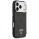 Dėklas Guess 4G PU Leather MagSafe, skirtas iPhone 17 Pro, juodas