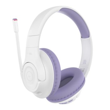 Belkin Soundform Inspirer belaidės ausinės vaikams, balta/levandų