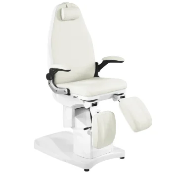 Azzurro 709A elektrinis podiatrijos krėslas, 3 varikliai, baltas
