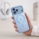 Tech-Protect MagZero MagSafe dėklas iPhone 17 / 18 Pro Max, matinė šviesiai mėlyna