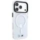 BMW M IML Glossy Metal Logo & Trims MagSafe dėklas iPhone 17 Pro / 18 Pro, skaidrus