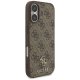 Guess 4G Small Classic Logo MagSafe dėklas iPhone 17, rudas
