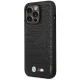 Telefono dėklas BMW Bi Pattern skirtas iPhone 14 Pro 6.1\", juodas