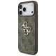 Guess 4G Big Logo dėklas, skirtas iPhone 17 Pro / 18 Pro, rudas